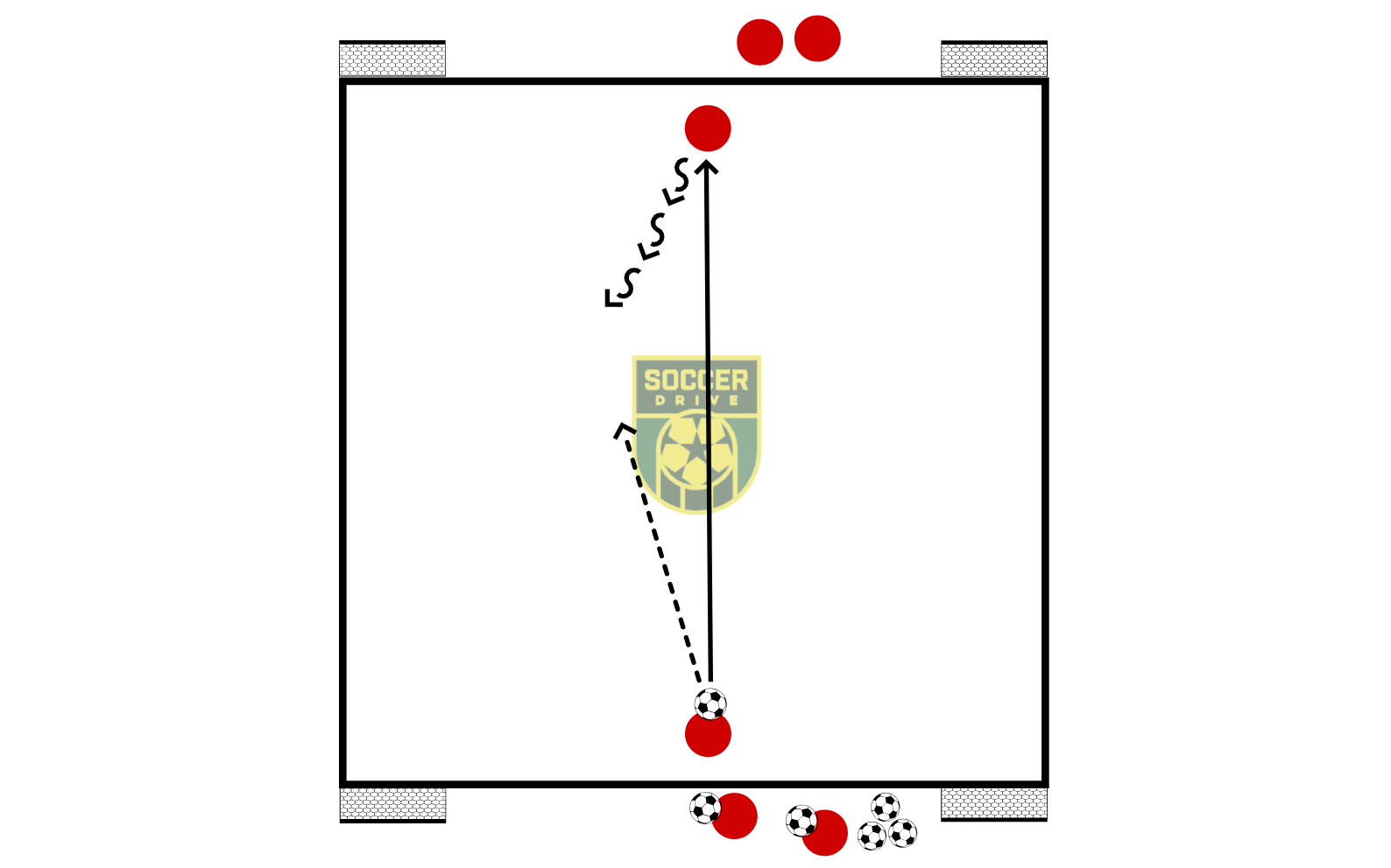 1v1, Straight On          