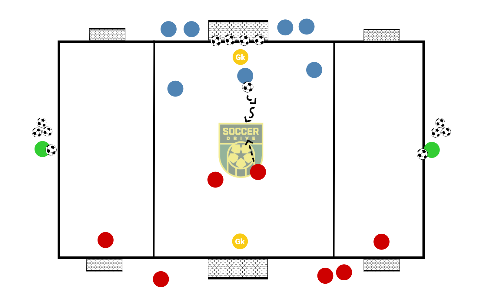 3v2 to 1v1          